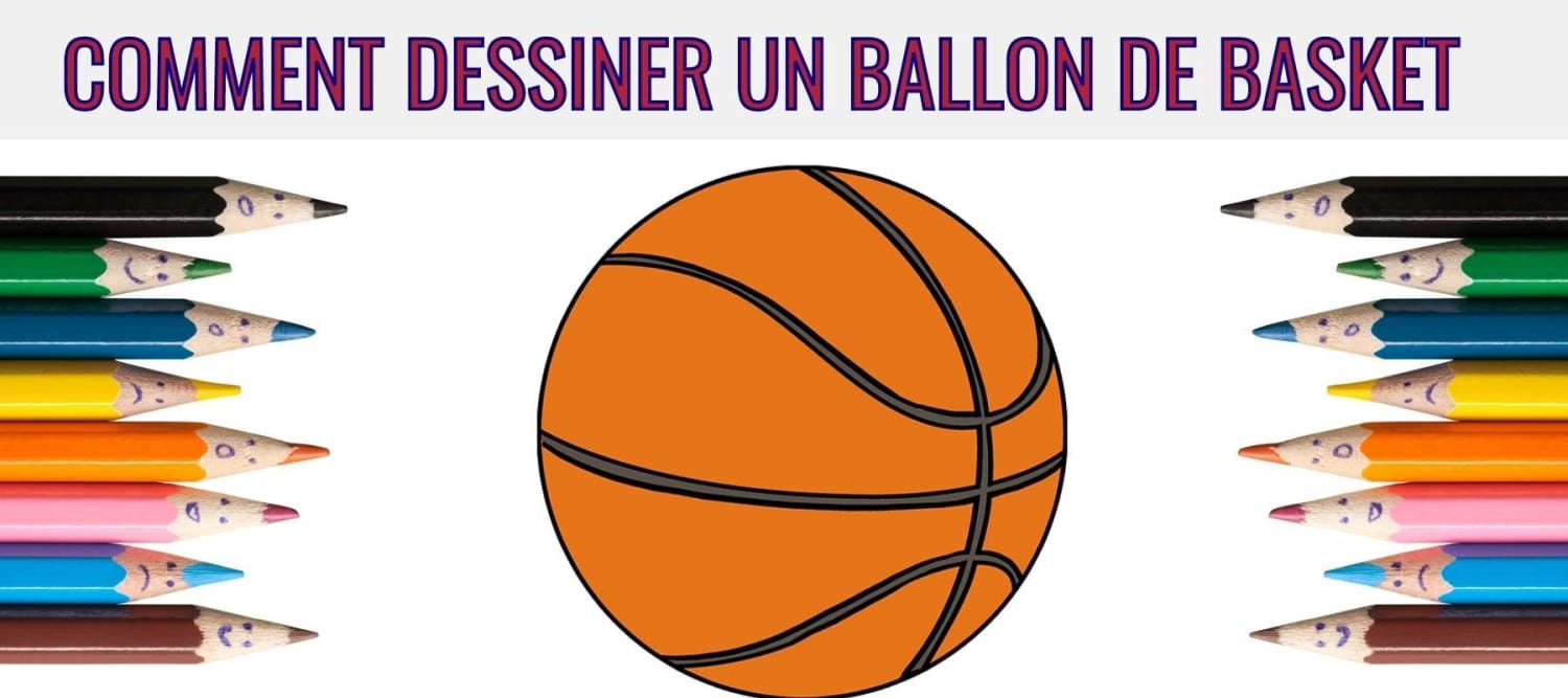 Hvordan man tegner en basketball