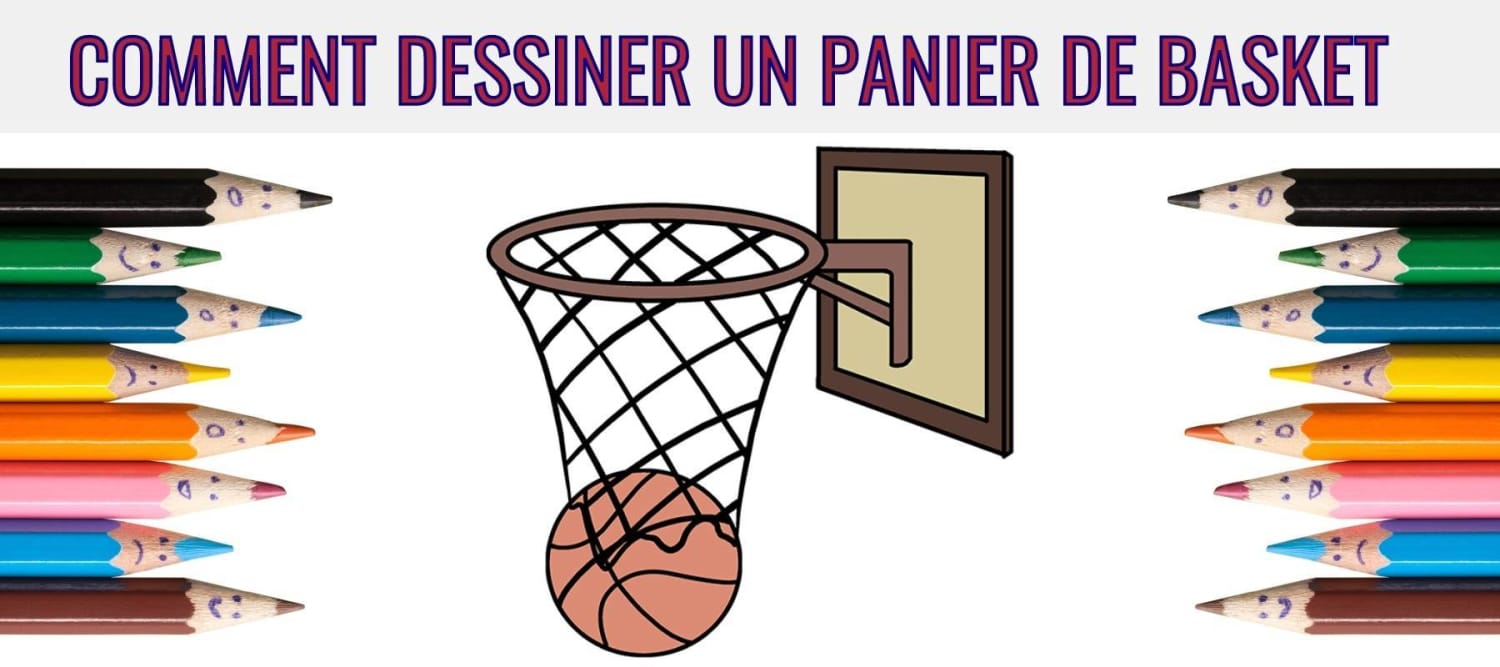 Hvordan man tegner en basketball bøjle
