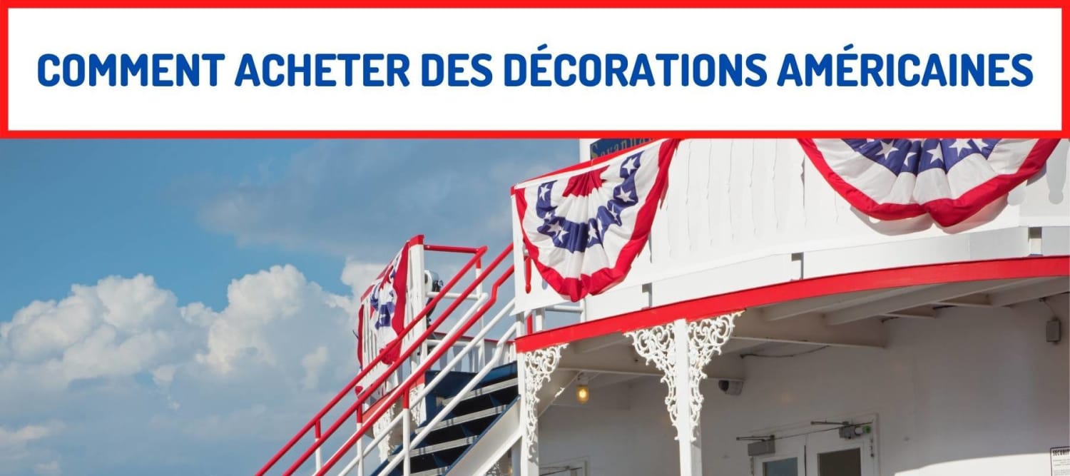 Как да купите американски декорации