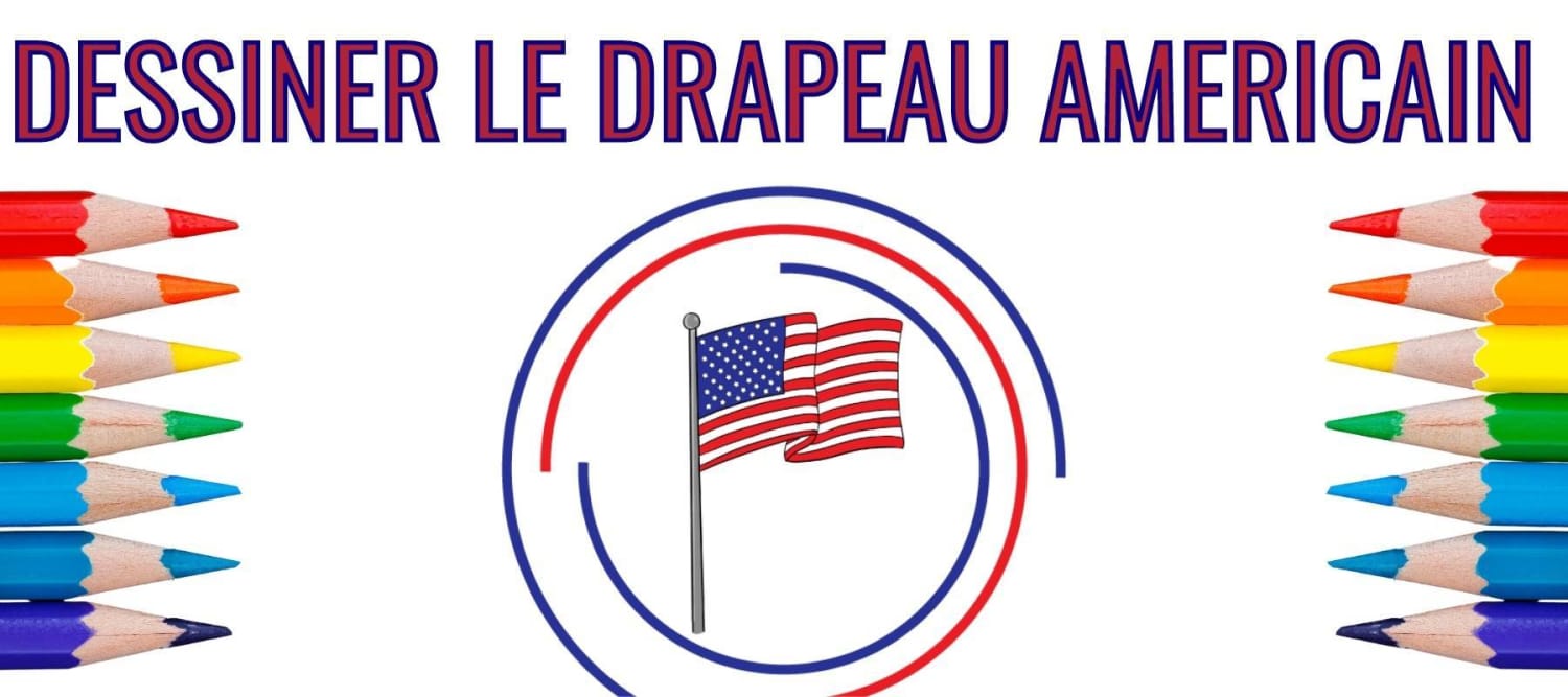 Рисуване Как да нарисувате американското знаме