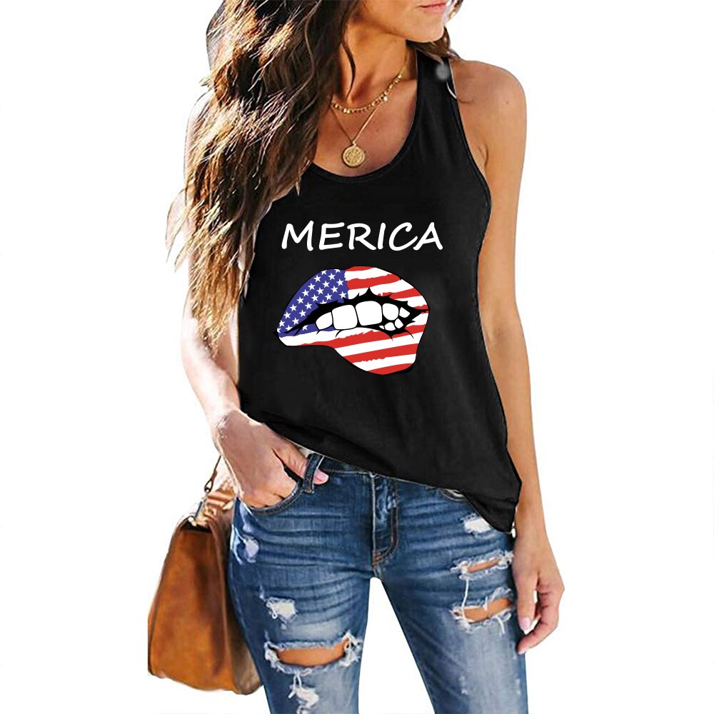 Amerikaanse tanktop voor dames
