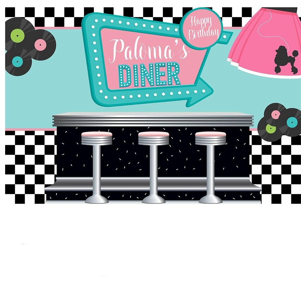 Vintage pozadina godina 50