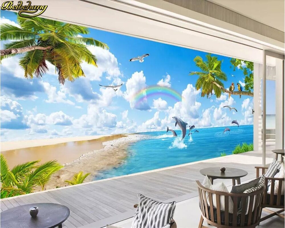 Havajski stil vintage pozadina