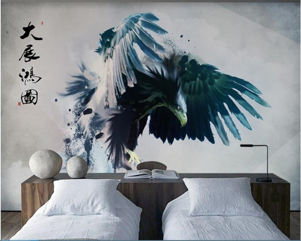 Vintage pozadina s pticama