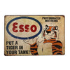 Affiche Vintage Esso