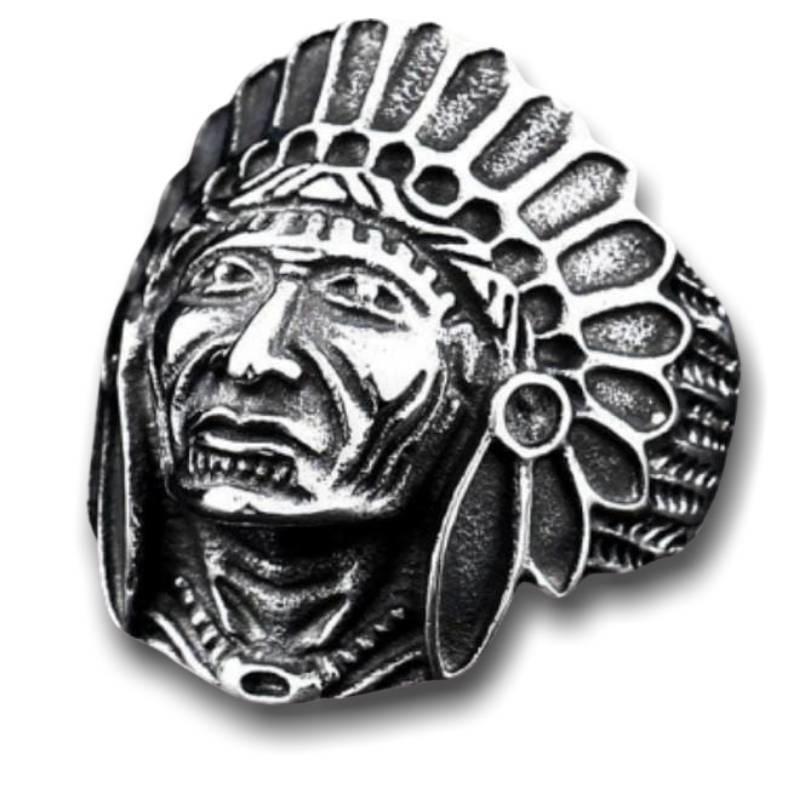 Vintage indisk mann ring