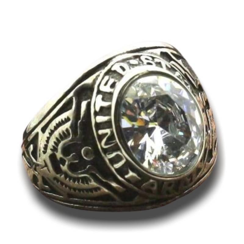 Vintage militær menns ring