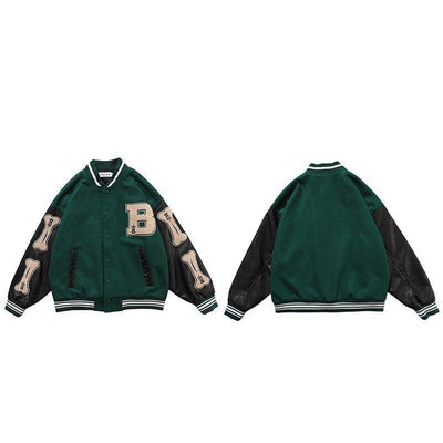 Blouson Vintage  Teddy Football Américain