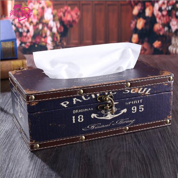 Cutie originală pentru șervețele vintage