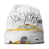 Bonnet Vintage New York Blanc