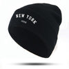 Bonnet Vintage New York Noir Et Blanc