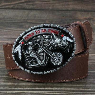 Boucle De Ceinture Vintage Harley Davidson
