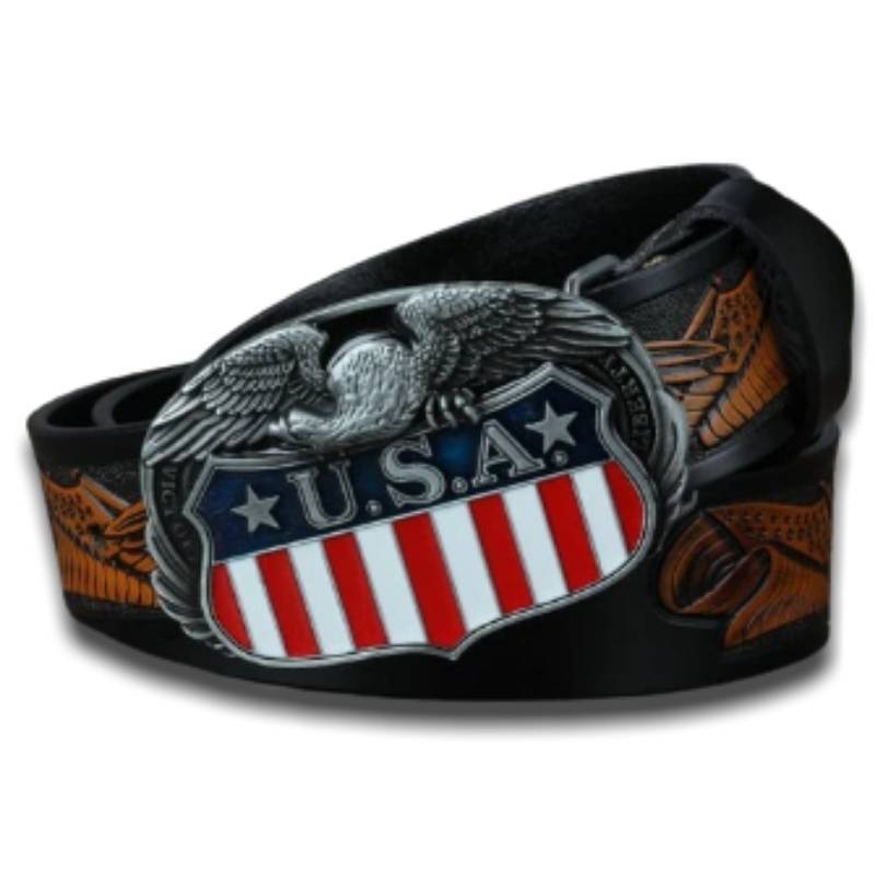 Fibbia per cintura vintage USA