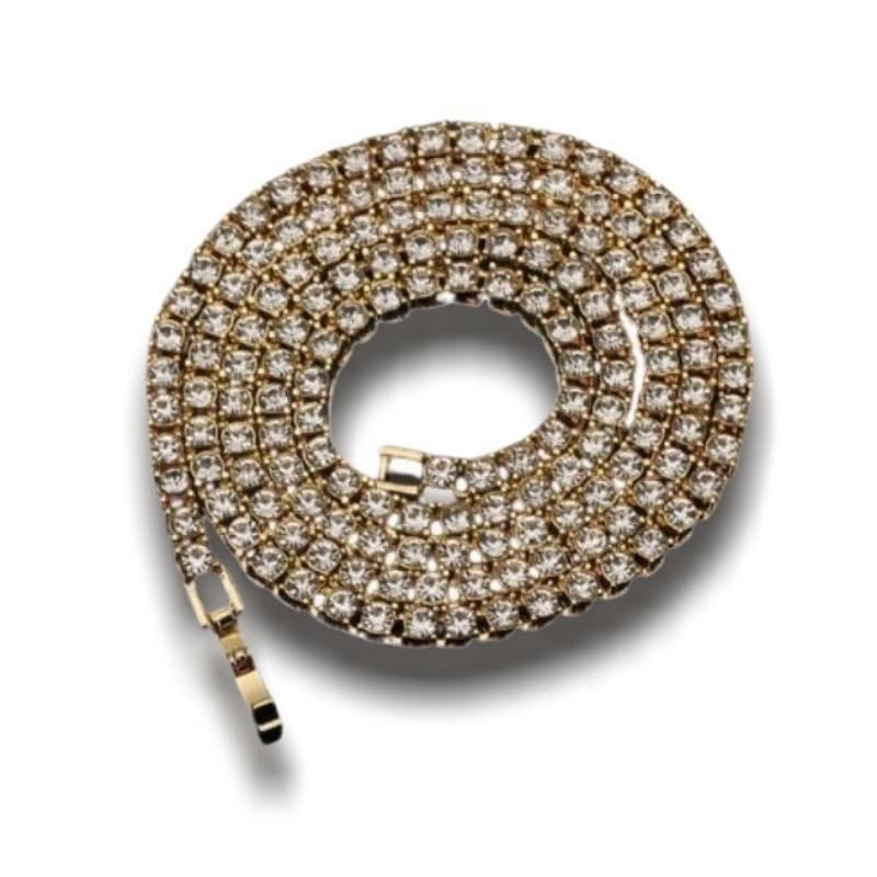 Collar de cadena americana vintage