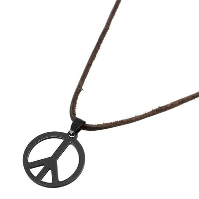 Collier Vintage  Peace And Love