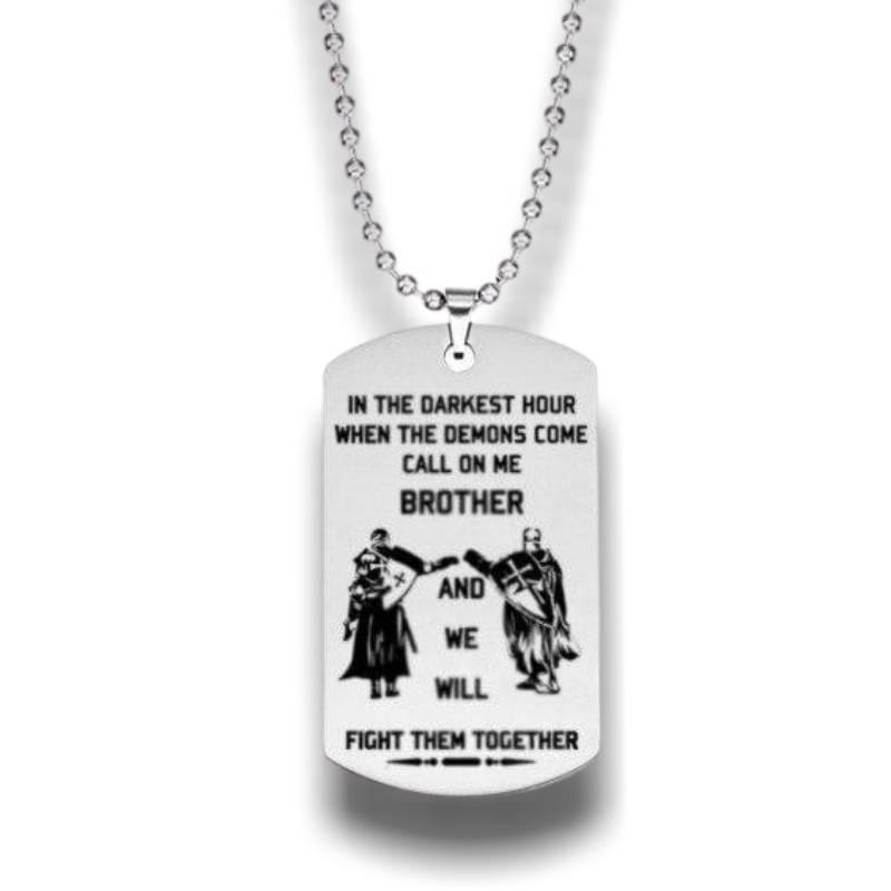 Colier de soldat american de epocă