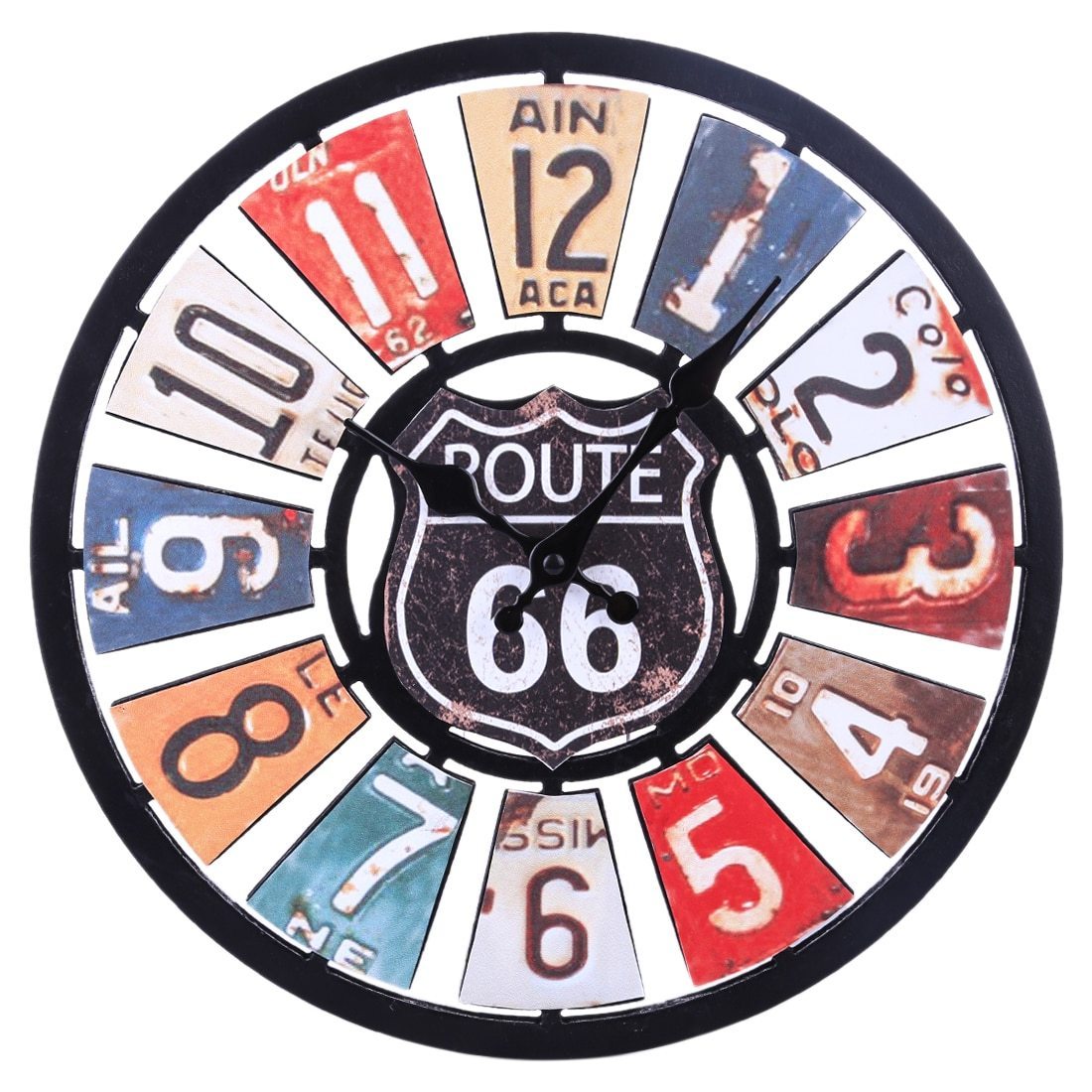Ceas de perete Vintage Route 66