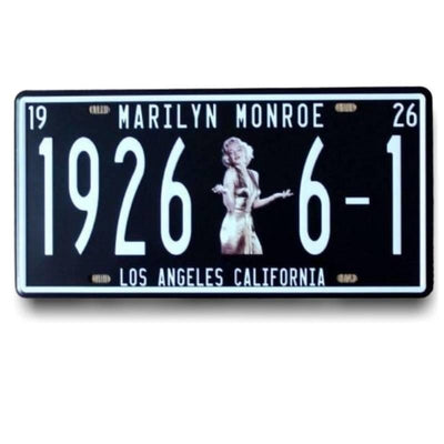 Plaque Vintage Marilyn Monroe