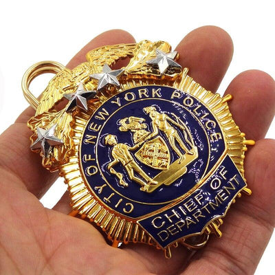 Badge Vintage New York Police