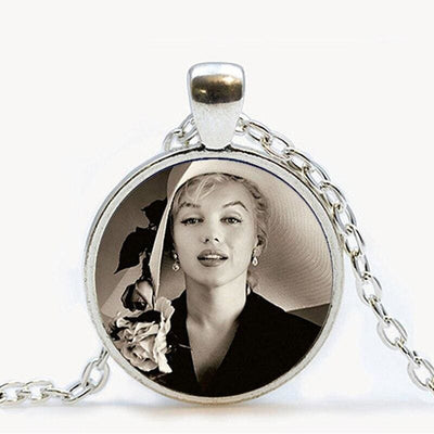 Pendentif Vintage  Marilyn Monroe