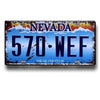Plaque Vintage Nevada