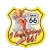 Stickers Vintage Route 66 Bumper