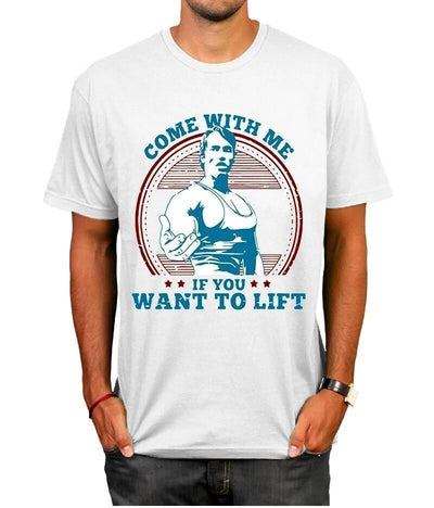 T-Shirt Vintage  Arnold Schwarzenegger Come With Me