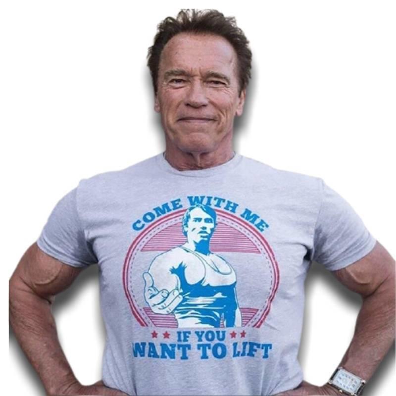 Tricou de epocă Arnold Schwarzenegger Come With Me