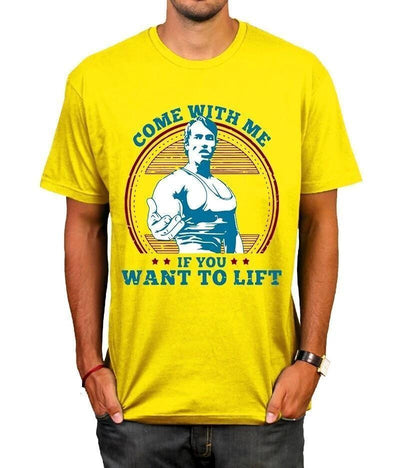T-Shirt Vintage  Arnold Schwarzenegger Come With Me