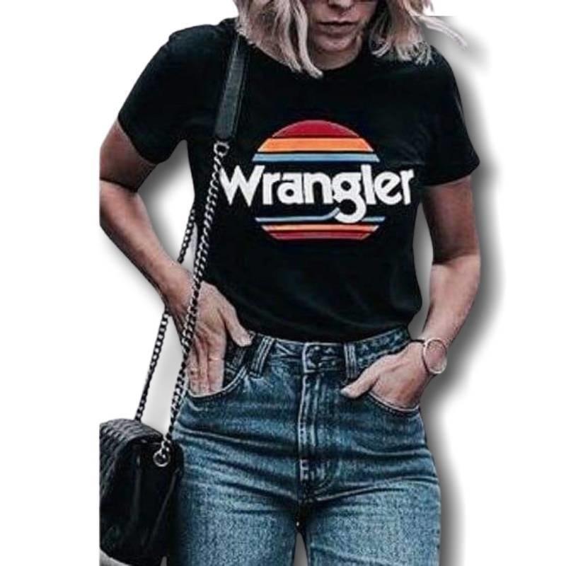 Дамска ретро бейзболна тениска