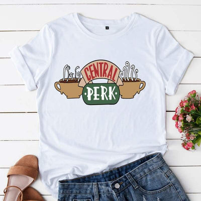 T-Shirt Vintage  Central Perk Femme