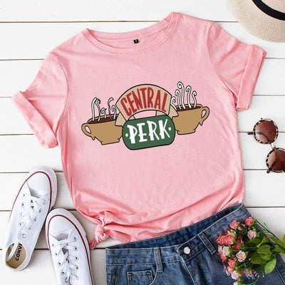 T-Shirt Vintage  Central Perk Femme