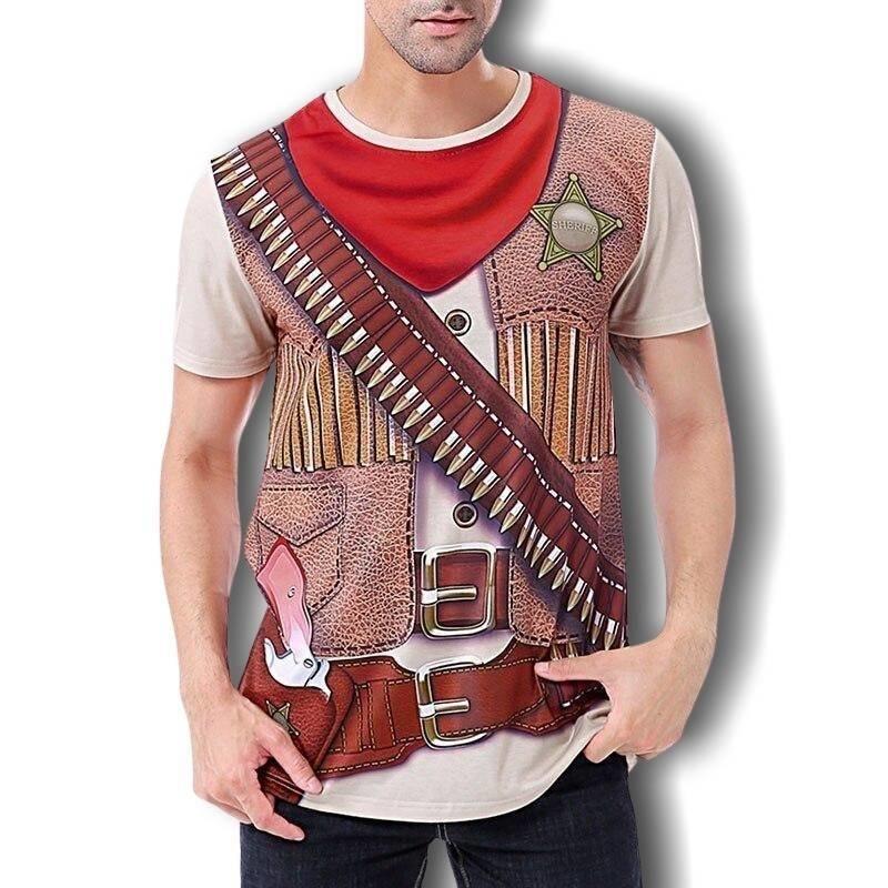 Férfi Vintage Country póló