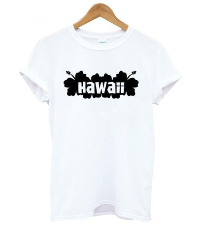 T-Shirt Vintage  Hawaii Femme