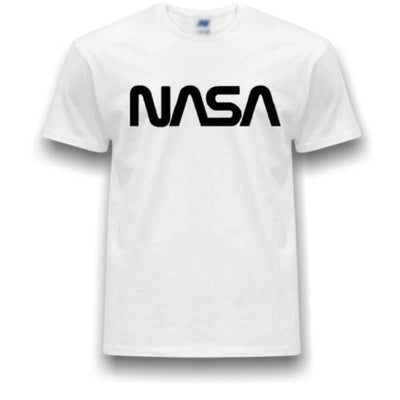 T-Shirt Vintage  Nasa Homme Noir