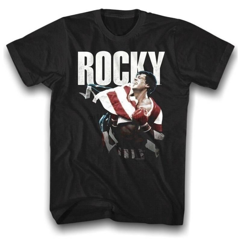 Tricou cu pictură Rocky Balboa de epocă