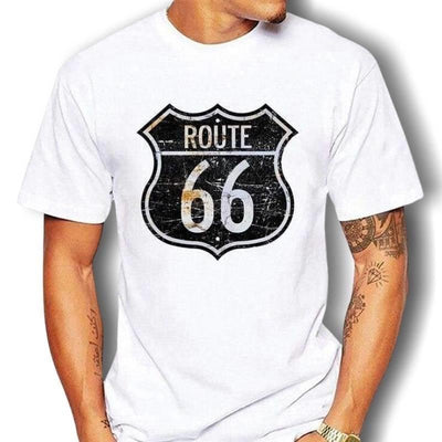 T-Shirt Vintage  Route 66 USA