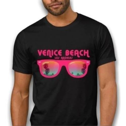 Férfi Vintage Venice Beach póló