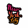 Stickers Vintage Muraux 3D New York