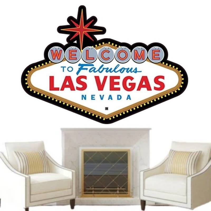 Autocolante americane de perete Las Vegas