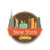 Stickers Vintage New York Couleur