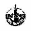 Stickers Vintage Noir Et Blanc New York