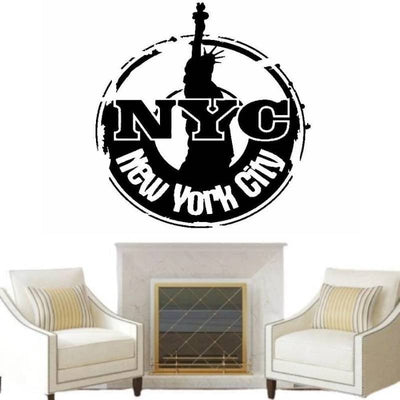 Stickers Vintage Noir Et Blanc New York