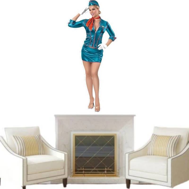 Америчке налепнице Пин уп Авијација