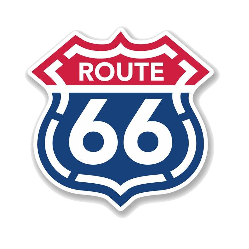 Autocolante Vintage Route 66 pentru mașini