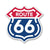 Stickers Vintage Route 66 Pour Voiture