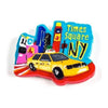 Stickers Vintage Taxi Jaune New York