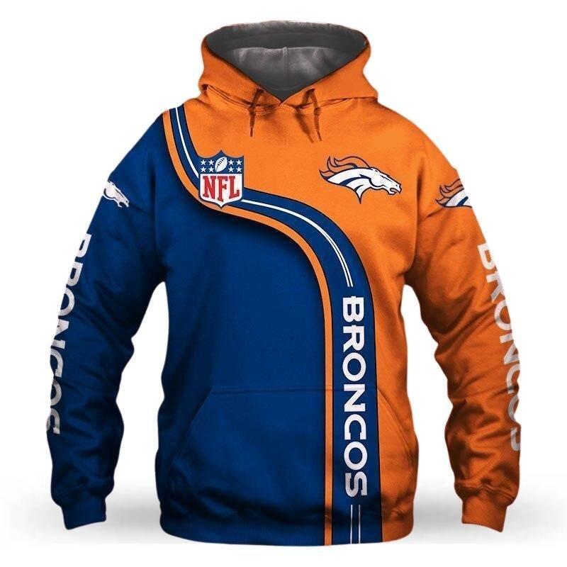 Винтидж суичър Broncos