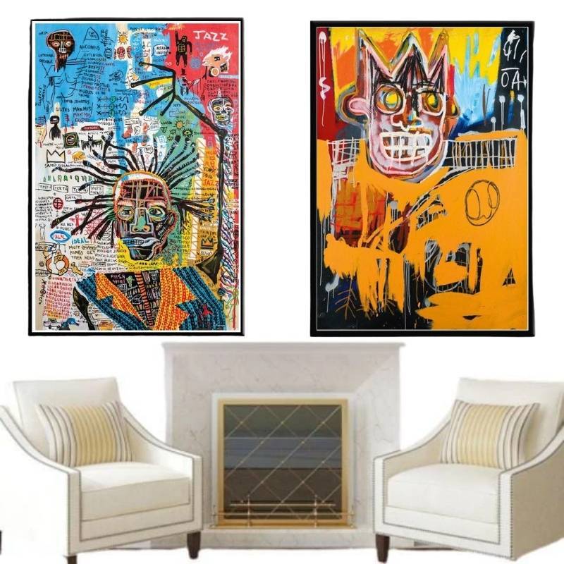 Tableau Vintage Abstrait