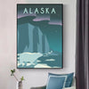 Tableau Vintage Alaska